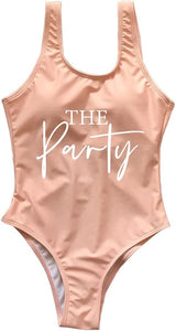 Bachelorette Party One Piece Swimsuit