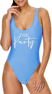 Bachelorette Party One Piece Swimsuit