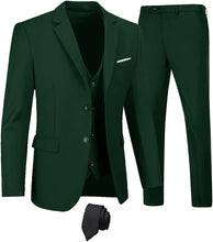 Load image into Gallery viewer, The Modern Man White Slim Fit 3pc Formal Dress Blazer &amp; Pants Suit