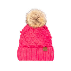 CC Crafted Pom Detail Beanie