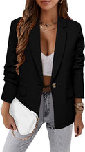 Load image into Gallery viewer, Business Savvy Light Purple Long Sleeve Business Blazer Jacket