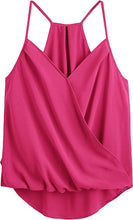 Load image into Gallery viewer, Coral Pink Summer Sleeveless Draped Crop
