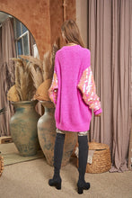 Load image into Gallery viewer, Sequin Sleeve Sweater Knit Tunic Top