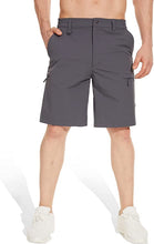 Load image into Gallery viewer, Men&#39;s Sage Green 5 Pocket Casual Cargo Shorts