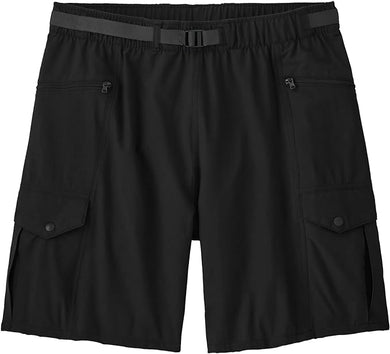 Men's Lightweight Cargo Black Shorts