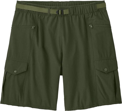 Men's Lightweight Cargo Army Green Shorts