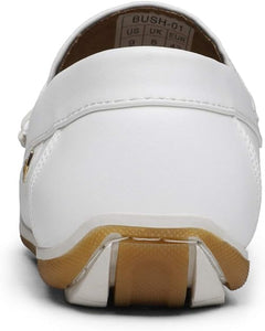 Men's Italian Style Tan Vegan Leather Moccasin Loafers