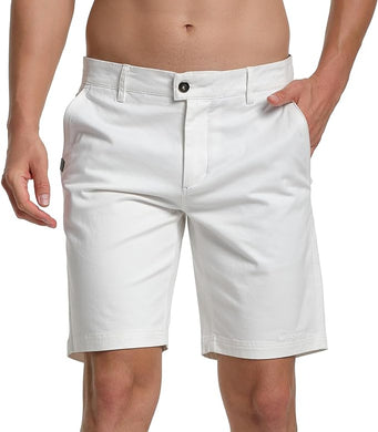Men's Casual Summer White Shorts