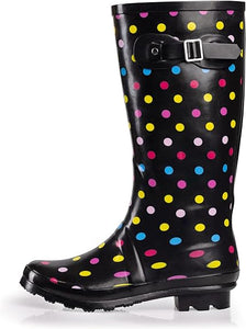 Mosaic Waterproof Rain Boots Water Shoes