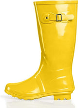 Load image into Gallery viewer, Red Waterproof Rain Boots Water Shoes