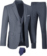 Load image into Gallery viewer, The Modern Man Pink Slim Fit 3pc Formal Dress Blazer &amp; Pants Suit