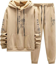 Load image into Gallery viewer, Men&#39;s 2pc Khaki Graphic Tracksuit