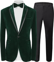 Load image into Gallery viewer, Men&#39;s Esquire Pink Velvet Long Sleeve Blazer &amp; Pants Suit