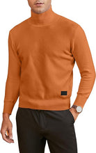 Load image into Gallery viewer, Men&#39;s Soft Knit Black Stylish Turtleneck Sweater