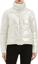 Load image into Gallery viewer, Diamond Quilted Puffer Coat