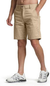 Men's Casual Summer Khaki Shorts