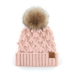 CC Crafted Pom Detail Beanie