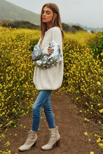 Load image into Gallery viewer, Sequin Sleeve Sweater Knit Tunic Top