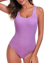 Load image into Gallery viewer, Pier Perfection White Tummy Control Retro One Piece Bathing Suit