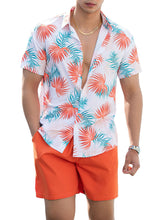 Load image into Gallery viewer, Men&#39;s Tropical Short Sleeve Shirt &amp; Shorts Set