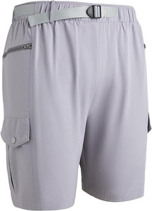 Men's Lightweight Cargo Grey Shorts