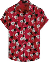 Load image into Gallery viewer, Men&#39;s Hawaiian Red 2pc Short Set