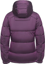 Load image into Gallery viewer, Black Hooded Winter Insulated Long Sleeve Puffer Coat