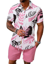 Load image into Gallery viewer, Men&#39;s Tropical Short Sleeve Shirt &amp; Shorts Set