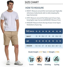Load image into Gallery viewer, Men&#39;s Casual Summer Khaki Shorts