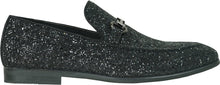 Load image into Gallery viewer, Men&#39;s Pink Sequin Metallic Glitter Loafer Dress Shoes