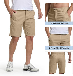 Men's Casual Summer Khaki Shorts