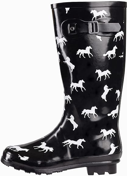 Horse Lovers Waterproof Rain Boots Water Shoes