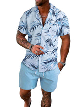 Load image into Gallery viewer, Men&#39;s Tropical Short Sleeve Shirt &amp; Shorts Set