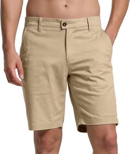 Men's Casual Summer Khaki Shorts