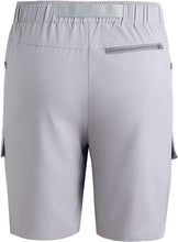 Load image into Gallery viewer, Men&#39;s Lightweight Cargo Grey Shorts