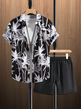 Load image into Gallery viewer, Men&#39;s Tropical Short Sleeve Shirt &amp; Shorts Set