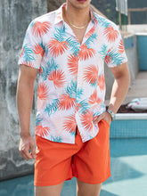 Load image into Gallery viewer, Men&#39;s Tropical Short Sleeve Shirt &amp; Shorts Set