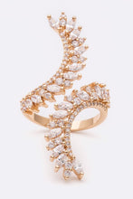 Load image into Gallery viewer, Adjustable Iconic CZ Cocktail Ring