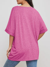 Load image into Gallery viewer, Soft Casual Pink Short Sleeve Top