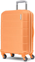 Load image into Gallery viewer, Travel Chic 20 Inch Carry On Coral Orange Spinner Suitcase