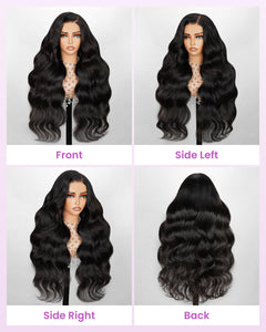 Beautiful Body Wave 210% Density Lace Front 5x6 Human Hair Wig