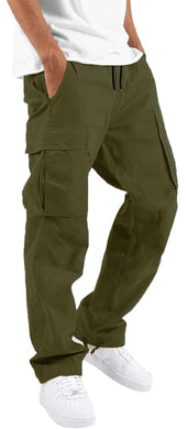 Army Green Men's Cargo Pocket Casual Pants