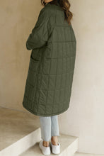 Load image into Gallery viewer, Oversized Green Puffer Style Women&#39;s Coat