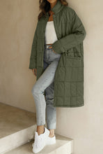 Load image into Gallery viewer, Oversized Green Puffer Style Women&#39;s Coat