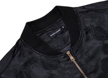 Load image into Gallery viewer, Men&#39;s Luxury Designer Style Teal Paisley Bomber Jacket