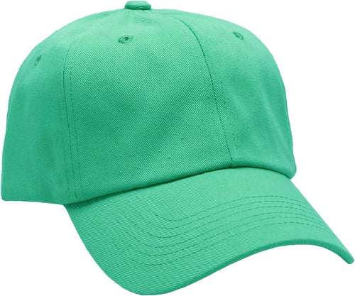Men's Vintage Washed Green Distressed Baseball Cap