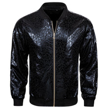 Load image into Gallery viewer, Black Triangle Men&#39;s Designer Style Printed Bomber Jacket