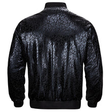 Load image into Gallery viewer, Black Triangle Men&#39;s Designer Style Printed Bomber Jacket