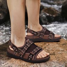 Load image into Gallery viewer, Brown Men&#39;s Beach Sporty Hiking Sandal