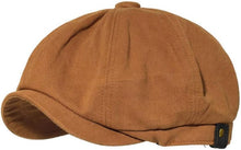 Load image into Gallery viewer, Men&#39;s Vintage Style Khaki Gatsby Newsboy Hat